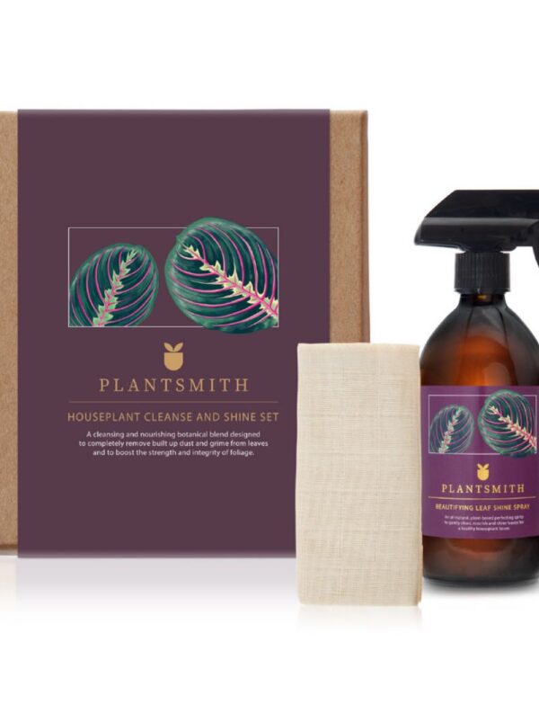 Plantsmith Houseplant Cleanse and Shine Gift Set