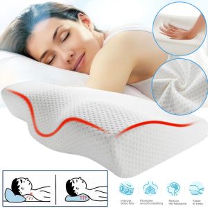 Neck & Spine Support - Memory Foam Cervical Pillow
